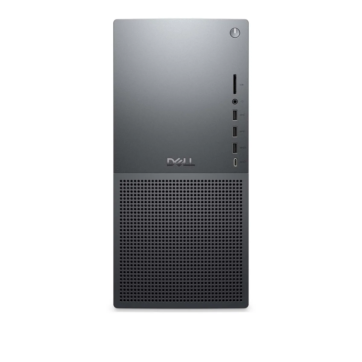 Dell Tower Plus desktop tower in dark finish