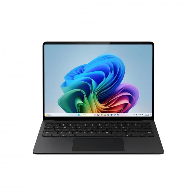 Black 13.8 inch thin light touchscreen laptop closed