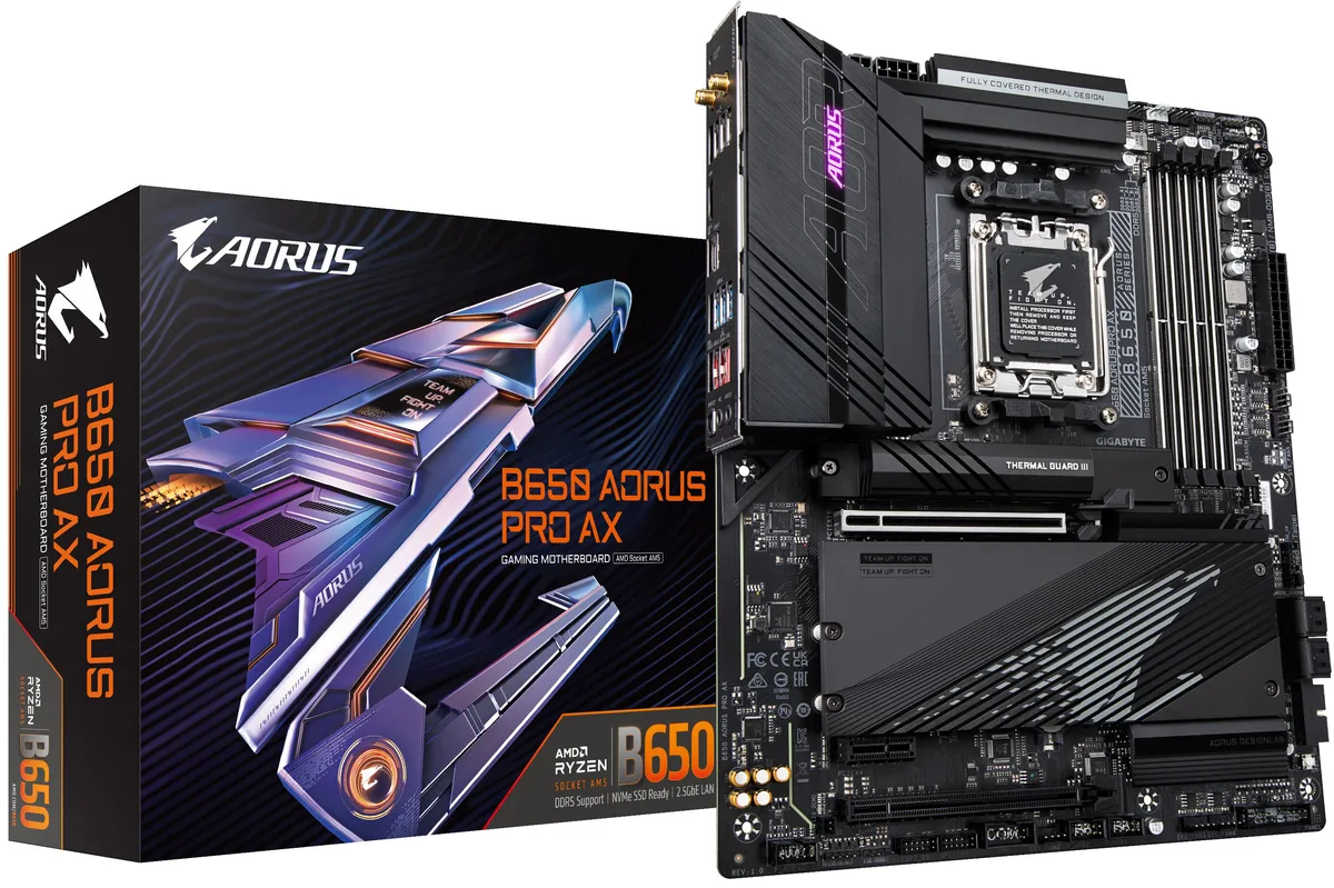 GIGABYTE GIGABYTE B650 GAMING X AX motherboard accessory — product photo