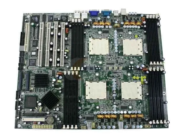 TYAN TYAN S4882UG2NR server motherboard, quad socket 940, 16 DDR 400 slots, 32 GB max — product photo
