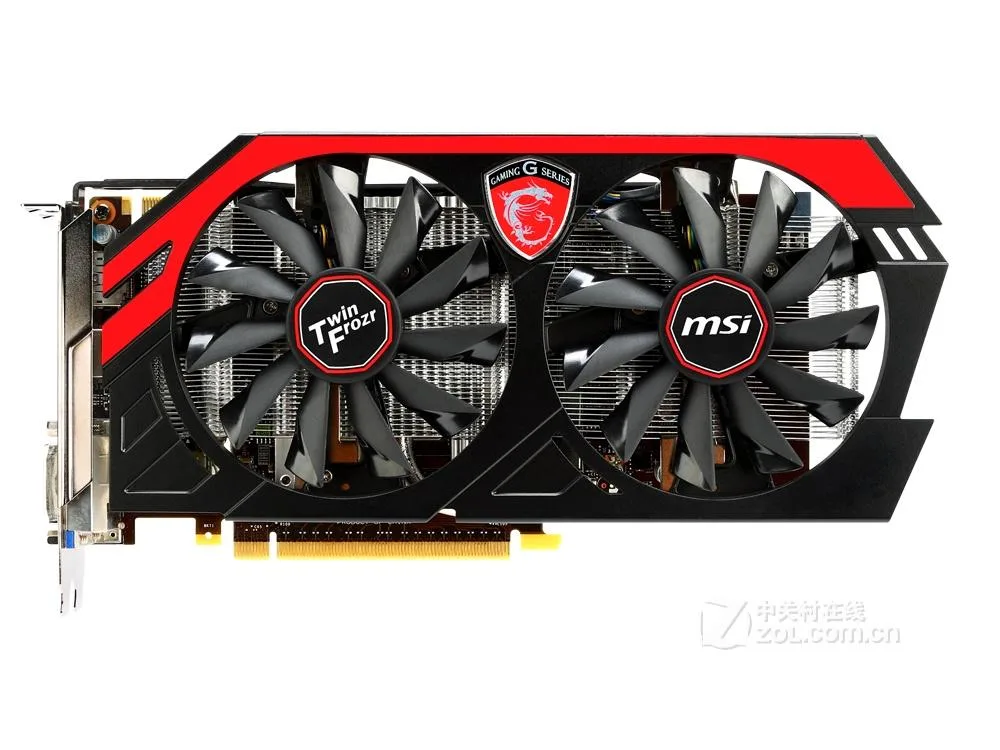 MSI GTX 660 graphics card with dual-fan cooler and metal backplate