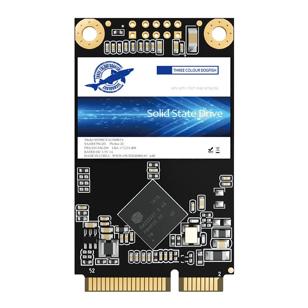 Dogfish Technology Dogfish Technology mSATA-64GB 64GB mSATA internal SSD — product photo