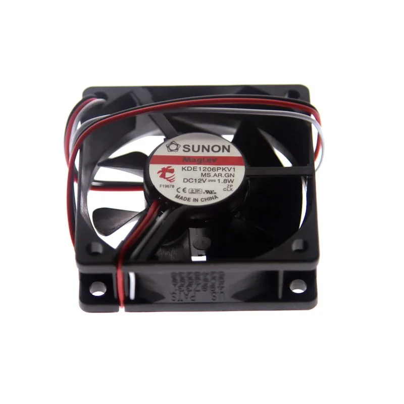 Zyvpee Zyvpee KDE1206PKV1 60mm 12V 1.8W 3-wire case fan — foto produk