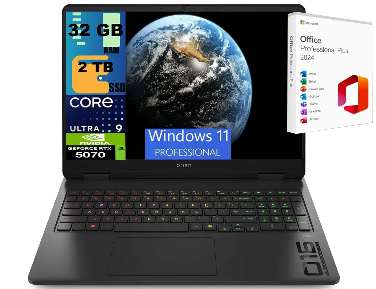 Black 16 inch gaming laptop closed lid matte finish