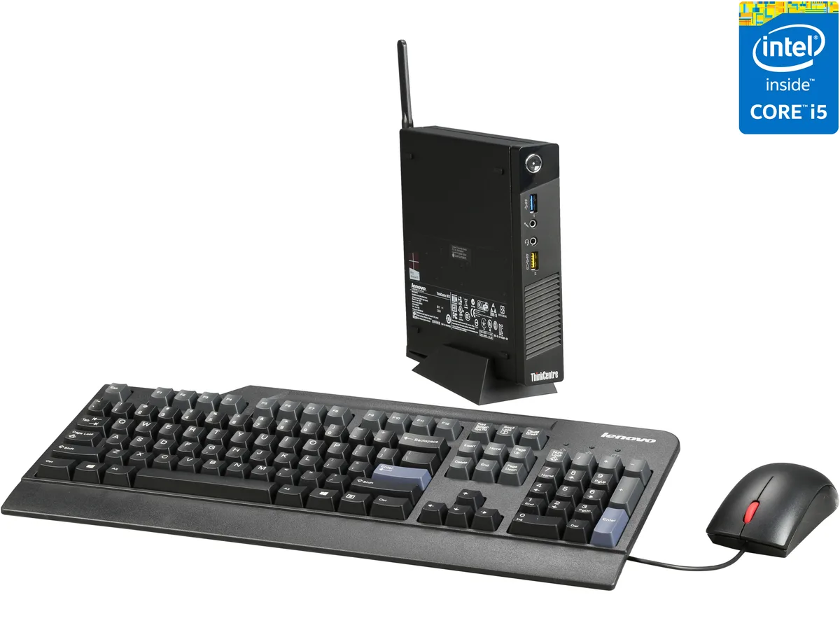 Lenovo Lenovo 10AY008CUS desktop PC Core i5-4590T 4GB DDR3 500GB HDD — photo du produit
