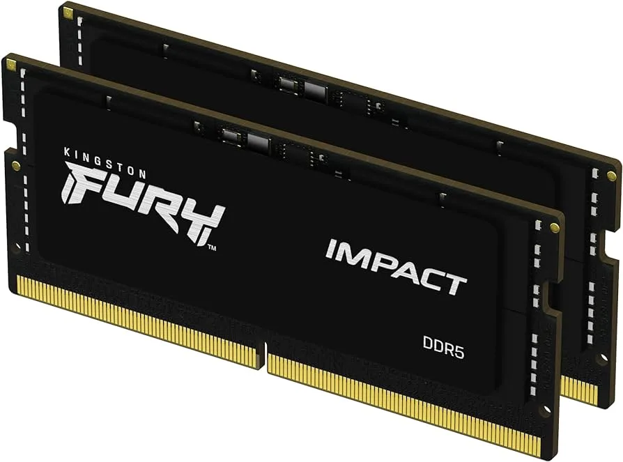 Kingston Technology Corp. Kingston Technology Corp. KF556S40IBK2-32 32GB (2x16GB) DDR5 5600 CL40 laptop RAM — productfoto
