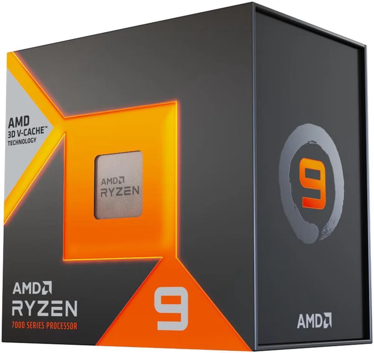 AMD AMD Ryzen 9 7900X3D 12-Core 4.4 GHz Socket AM5 120W desktop processor — product photo