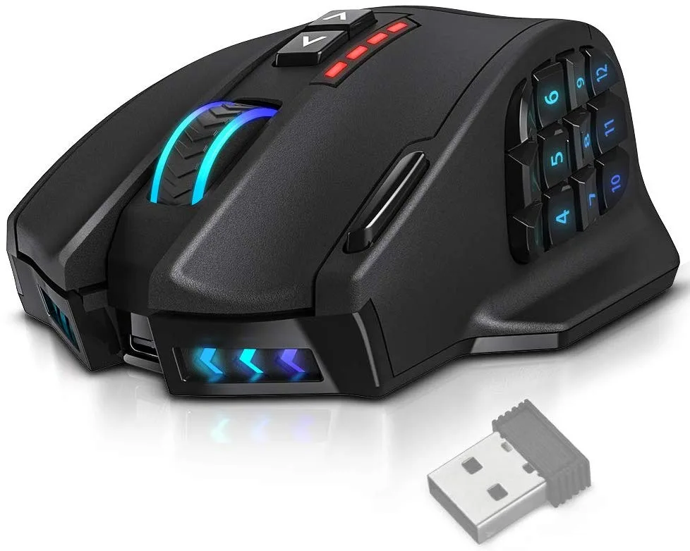 UtechSmart INC. UtechSmart INC. Venus US-D16400-GM 16400 dpi 19 buttons wireless gaming mouse — 商品写真