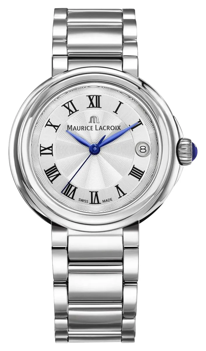 Maurice Lacroix Maurice Lacroix Fiaba 36 mm Silver/Blue Watch FA1007-SS002-110-1 — снимка на продукта