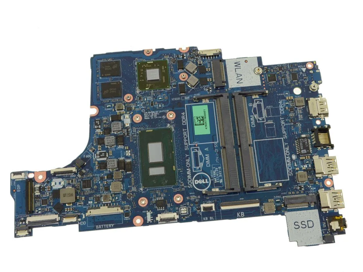 DELL DELL Inspiron 5570 5770 Intel Motherboard i7-8550U 1.8GHz AMD Radeon Y8YF0 — photo du produit