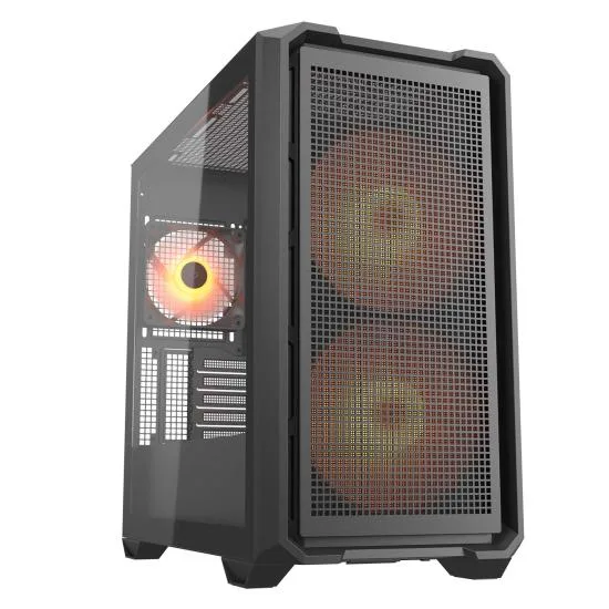 COUGAR COUGAR MX600 Mini RGB Mini-Tower PC Case 2x 160mm PWM ARGB Fans 360mm Radiator 380mm GPU Reverse Connector — product photo