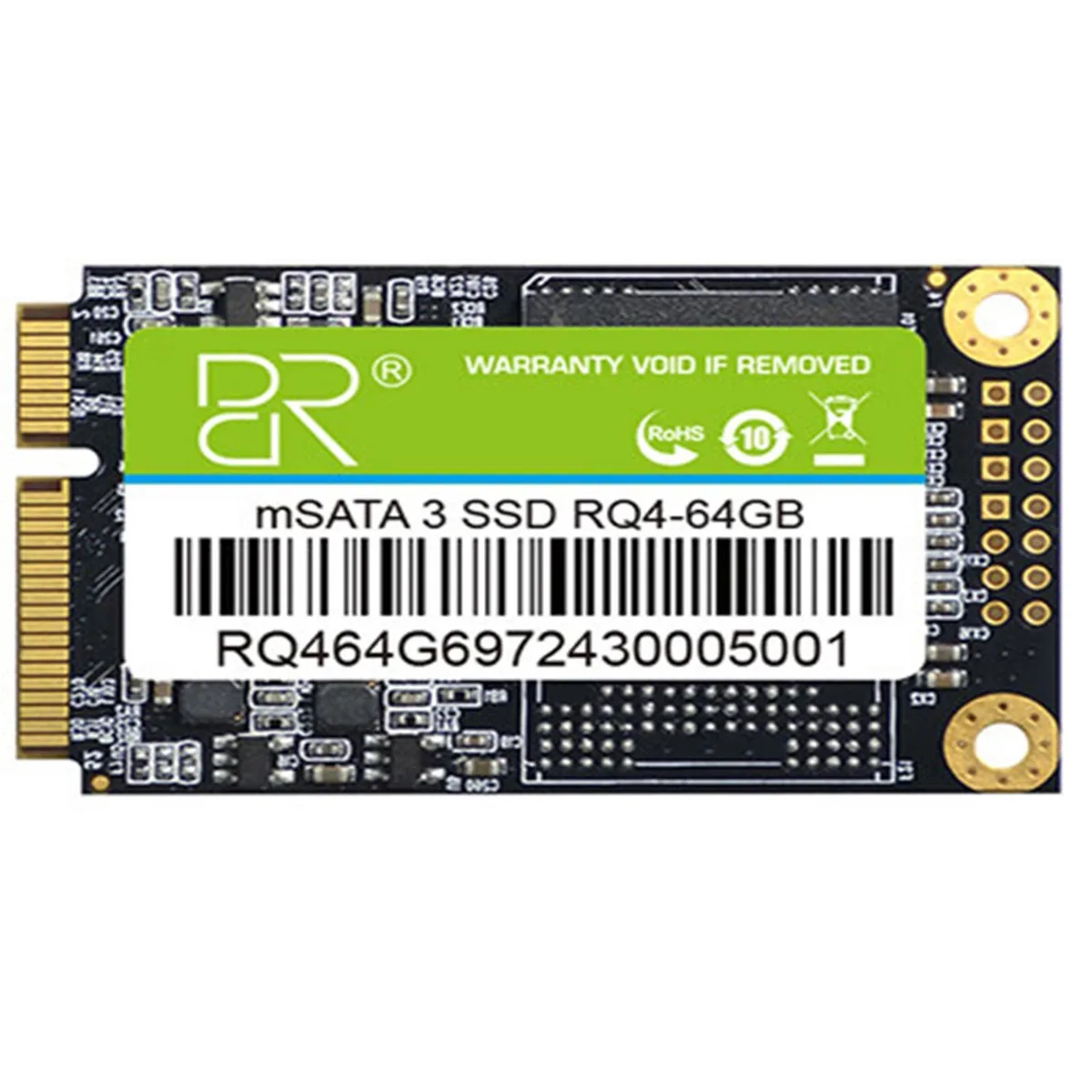 DUCI DUCI mSATA 64GB Green internal SSD — product photo