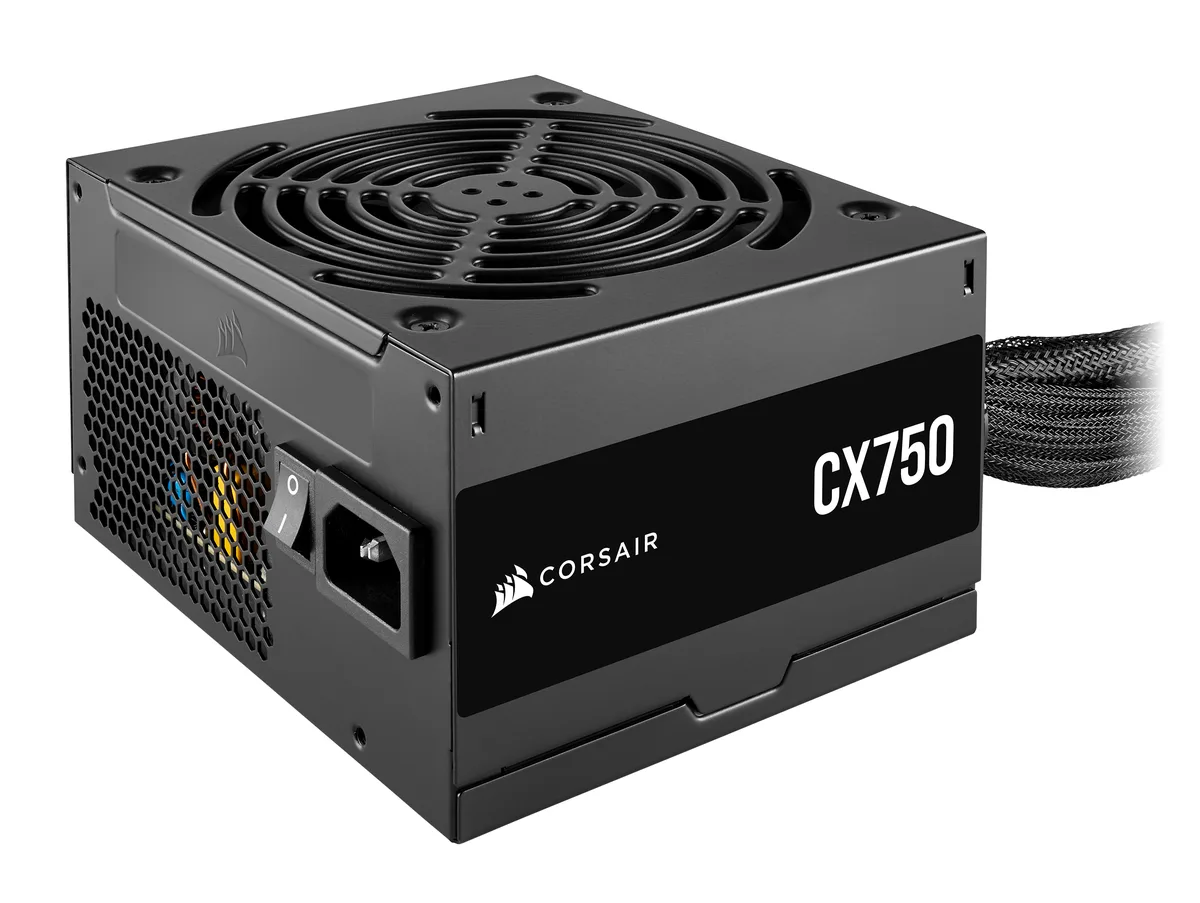 Corsair Corsair CP-9020279-NA CX750 750 W ATX power supply — product photo