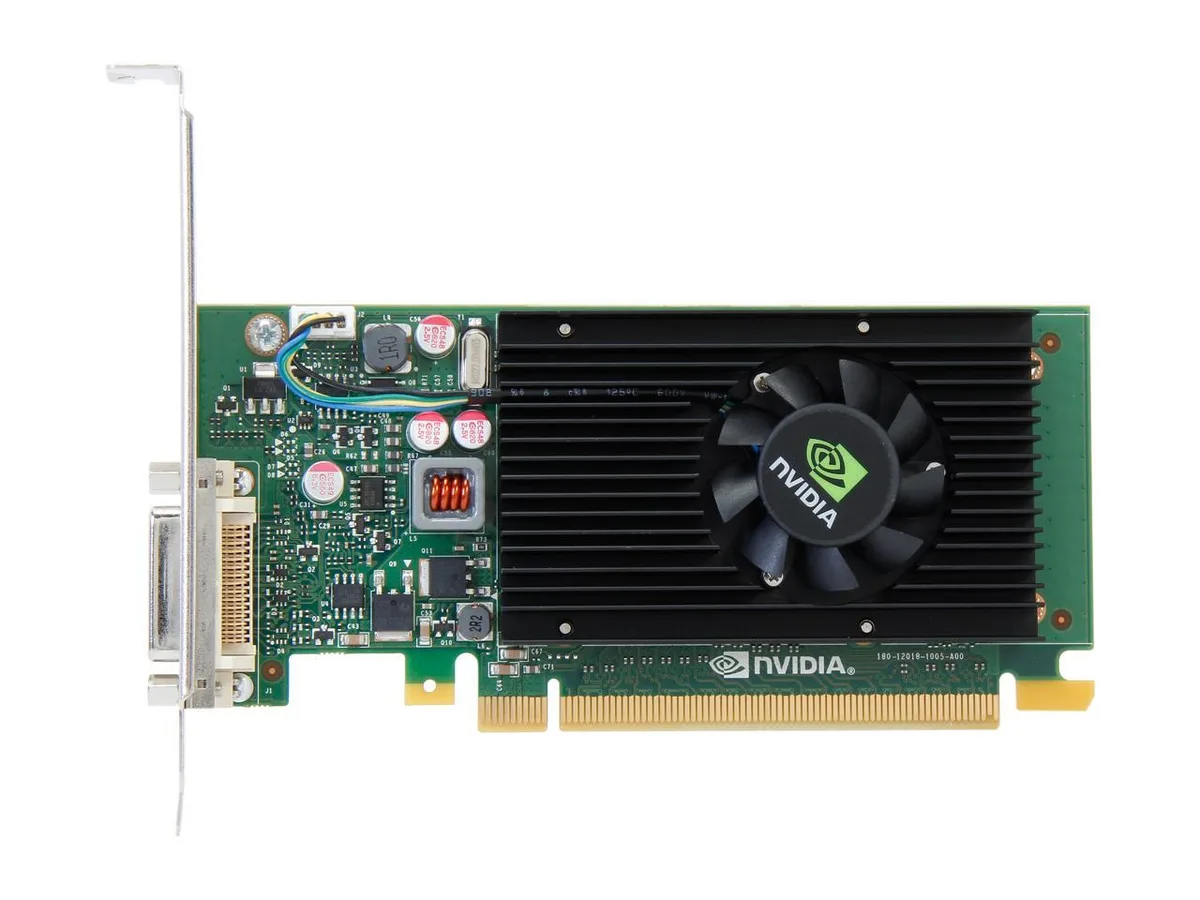PNY Technologies, Inc. PNY NVS 315 VCNVS315DVI-PB 1GB 64-bit DDR3 Low Profile workstation graphics card — photo du produit