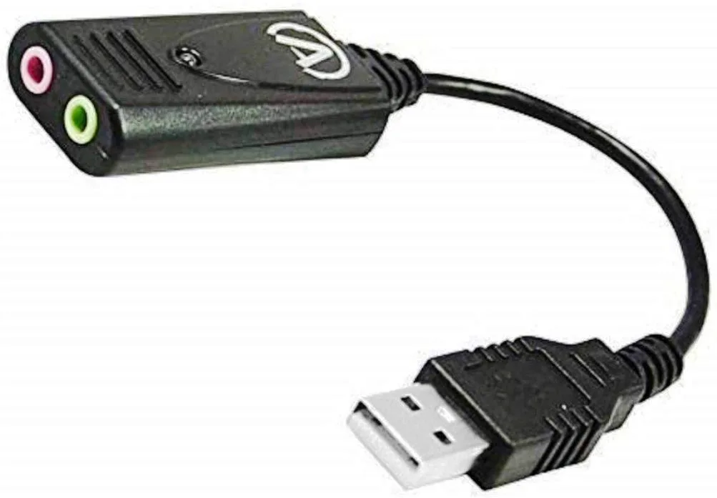 Andrea USB-SA-1 5.1 Sound Card USB 48 KHz 40 dB — termékfotó
