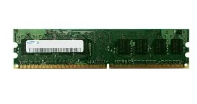 Green rectangular DDR3 memory module with black chips on both sides