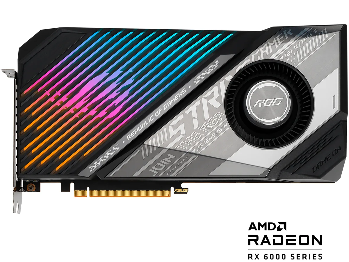 ASUS ASUS STRIX-LC-RX6800XT-O1 graphics card — product photo