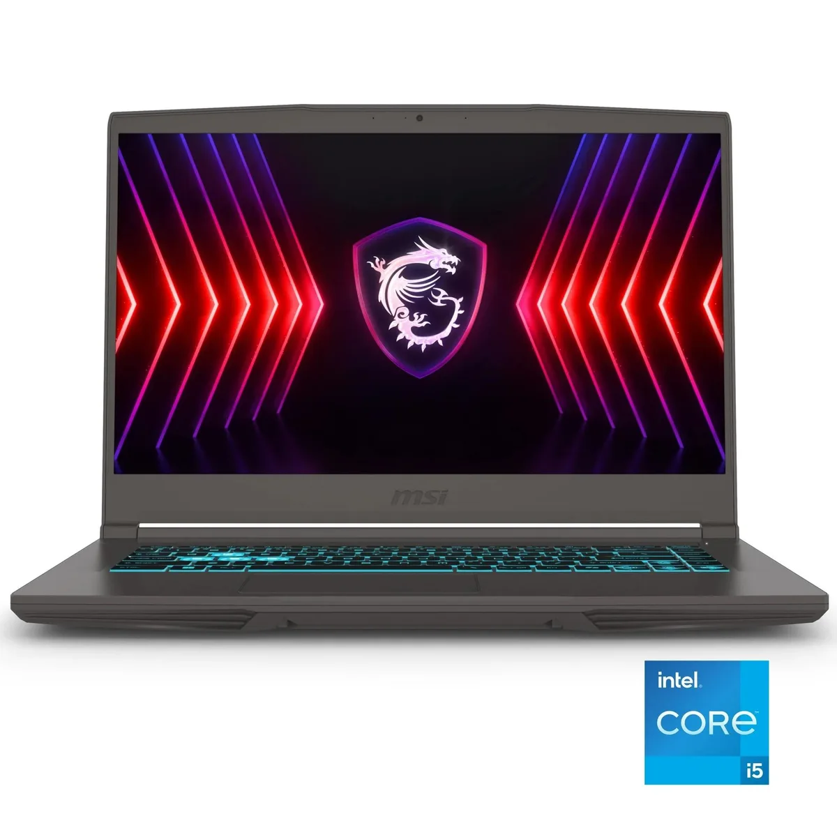 MSI MSI Thin 15 gaming laptop 15.6" i5-12450H 32GB DDR4 2TB RTX 3050 144Hz — product photo