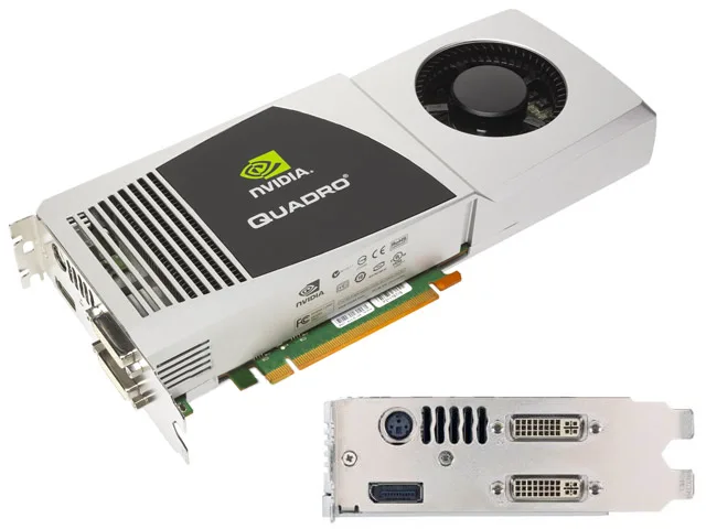 NVIDIA NVIDIA Quadro FX5800 4GB GDDR3 graphics card — product photo
