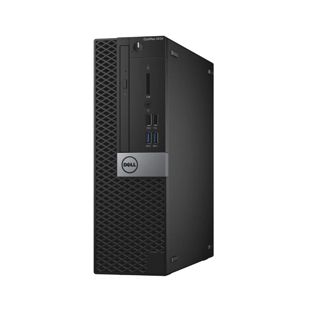 Small black Dell OptiPlex 5050 SFF desktop tower