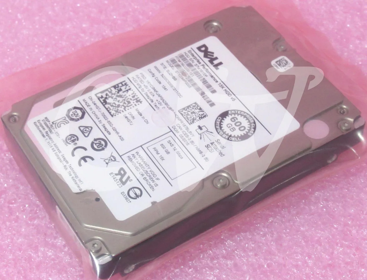 DELL DELL ST600MP0005 600GB 15K RPM 12Gb/s 2.5" SAS internal hard drive with caddy — 商品写真