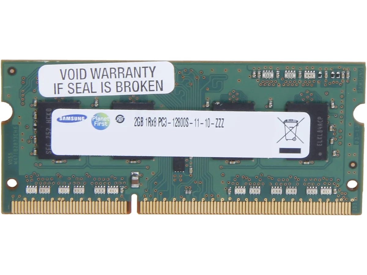 SAMSUNG SAMSUNG M471B5773CHS-CK0 2GB DDR3 1600 CL11 1.50V 204-Pin laptop RAM — produktfoto