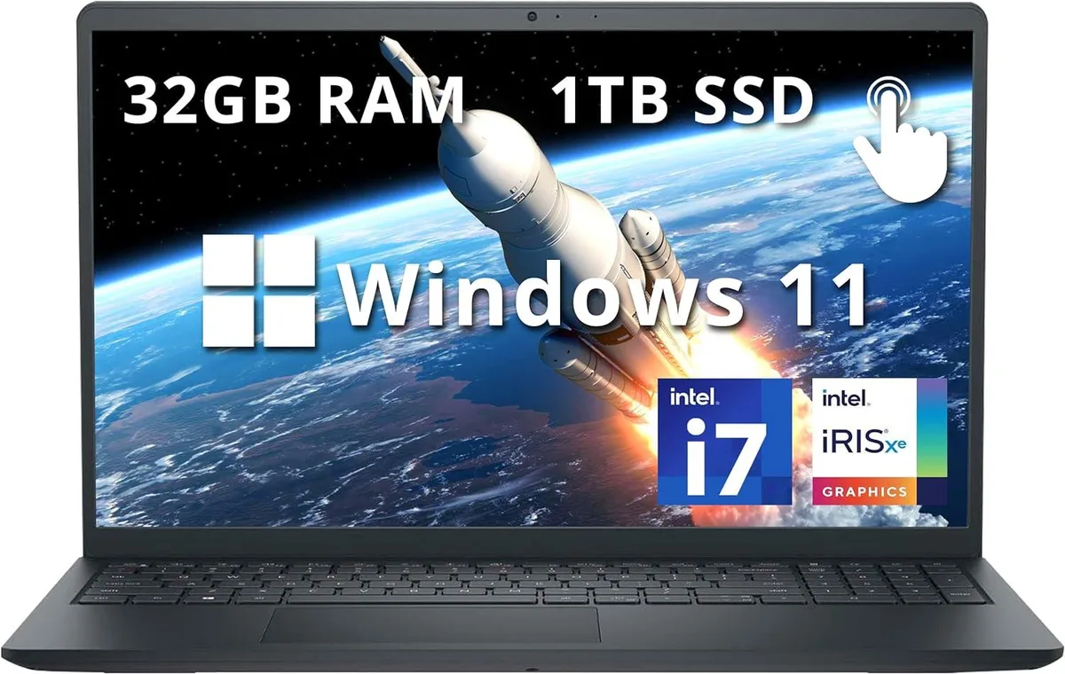 DELL DELL Inspiron i7-1355U 32GB 1TB 15.6" Touch business laptop — preces foto