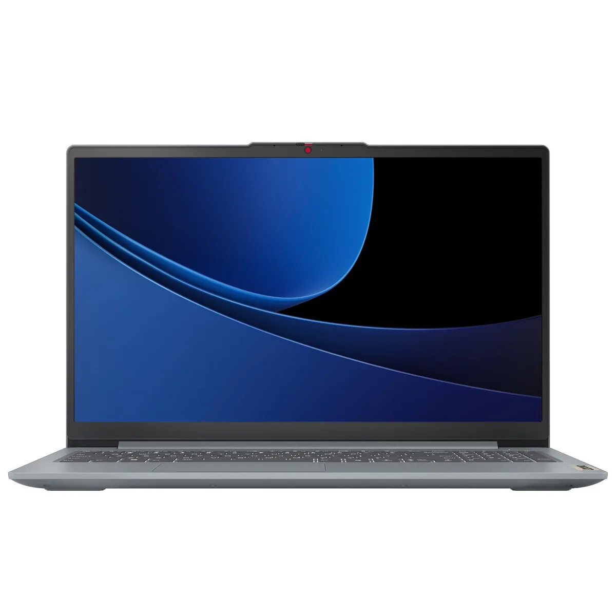 Silver Lenovo Ideapad Slim 3 15.6 inch laptop closed view