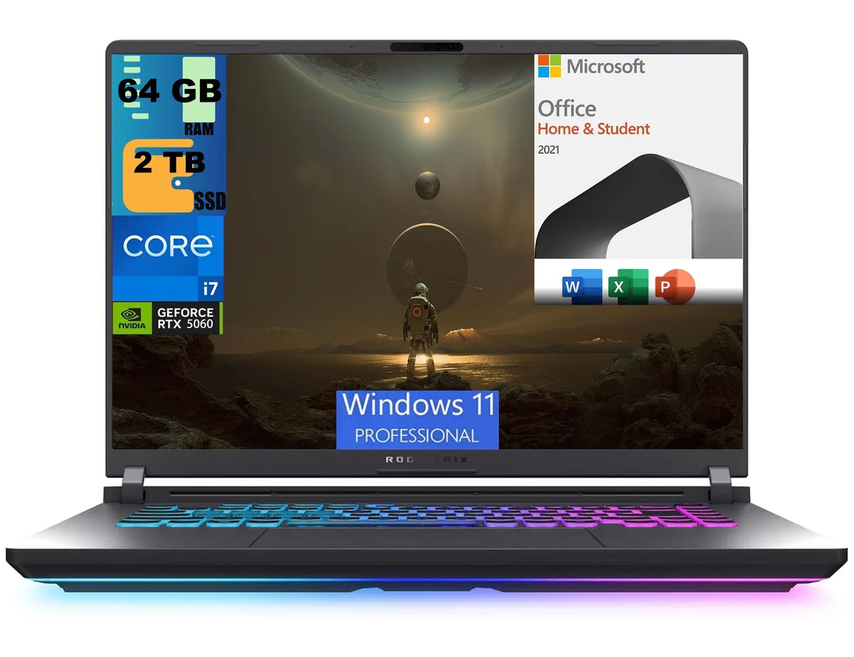 ASUS ROG Strix G16 gaming laptop in Eclipse Gray finish