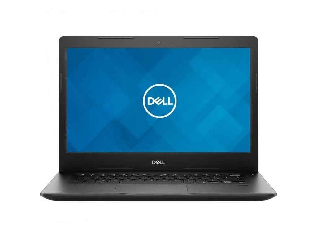 Silver 14 inch Dell Latitude 3490 laptop closed view