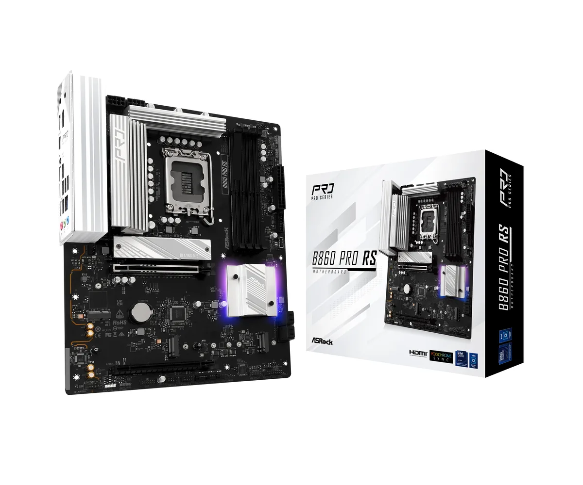 ASRock ASRock B860 Pro RS Intel motherboard — product photo