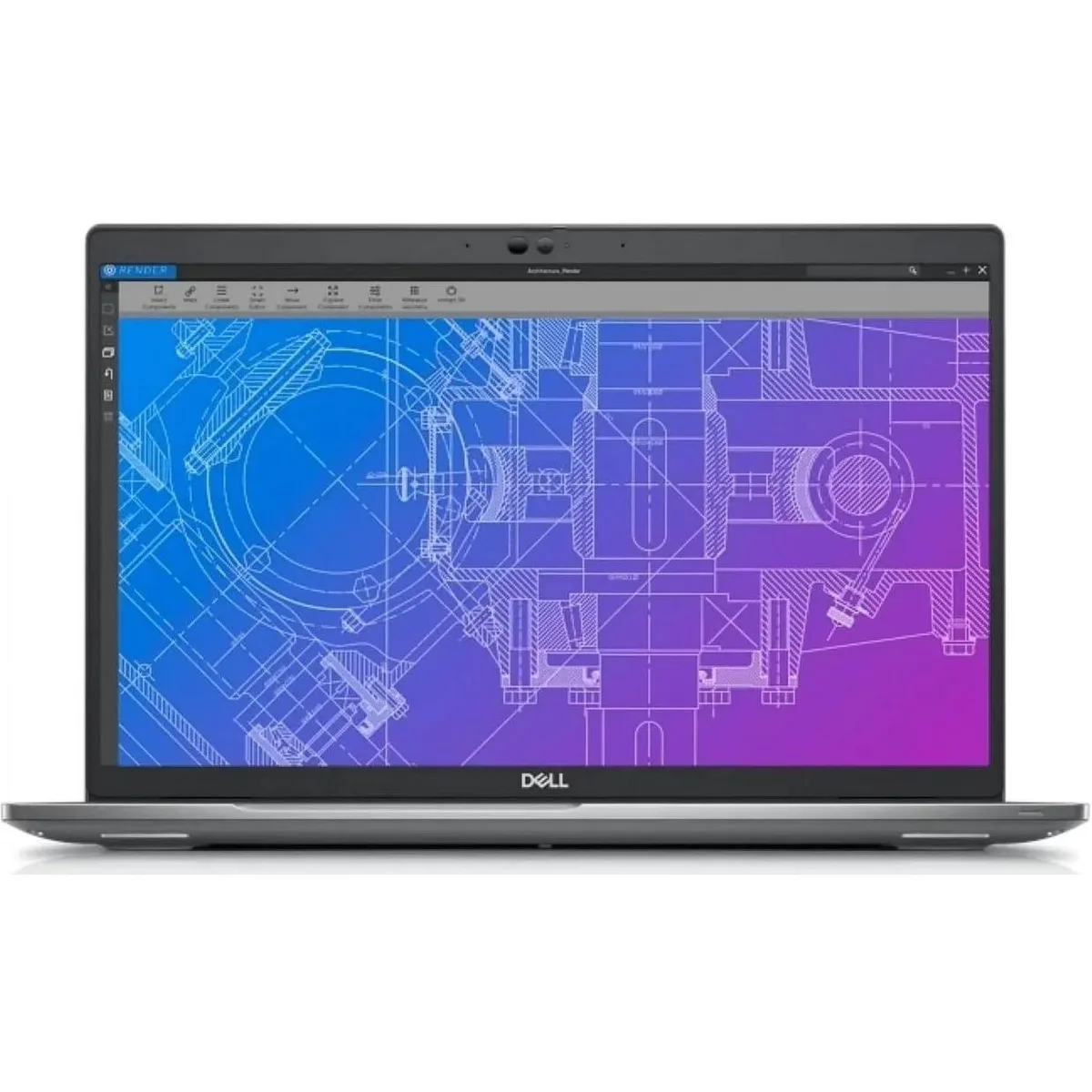 DELL Dell Precision 3570 laptop Intel Core i5-1245U 16GB 256GB Nvidia Quadro T550 15.6 FHD — photo du produit