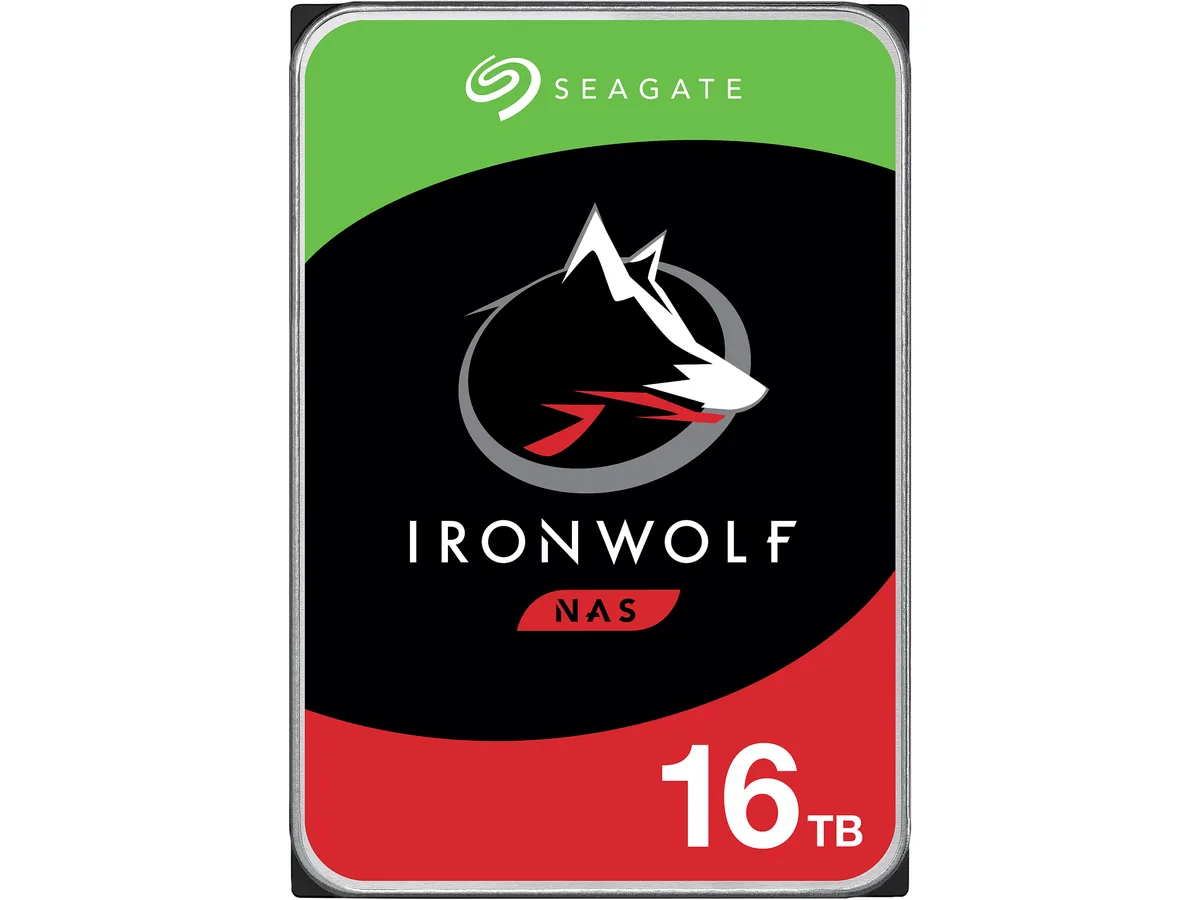 Seagate Seagate IronWolf 16TB 7200 RPM 256MB SATA 6.0Gb/s 3.5" ST16000VN001 internal hard drive — תמונת המוצר