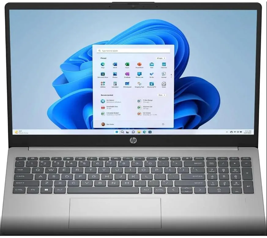 HP HP 15 i7-1355U 16GB 512GB 15.6 Touchscreen Silver — product photo