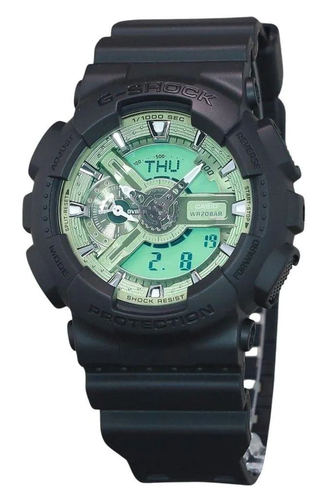 CASIO CASIO G-Shock GA-110CD-1A3 Mint Green Dial 200M 51.20mm — product photo