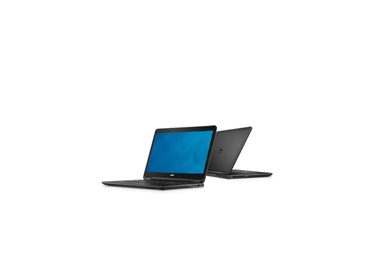 Black textured Dell Latitude E7440 14 inch touchscreen ultrabook closed