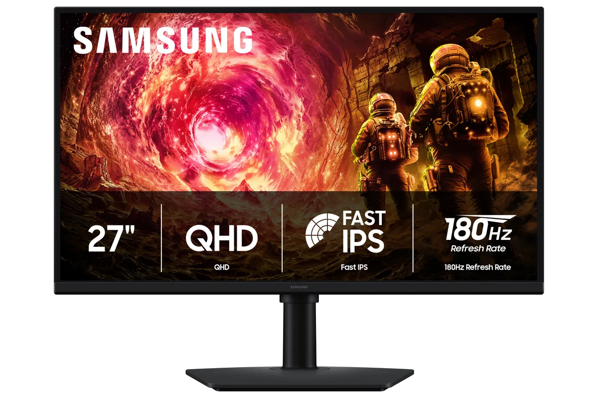 SAMSUNG SAMSUNG Odyssey G5 LS27FG502ENXZA 27" QHD 180Hz gaming monitor — photo du produit