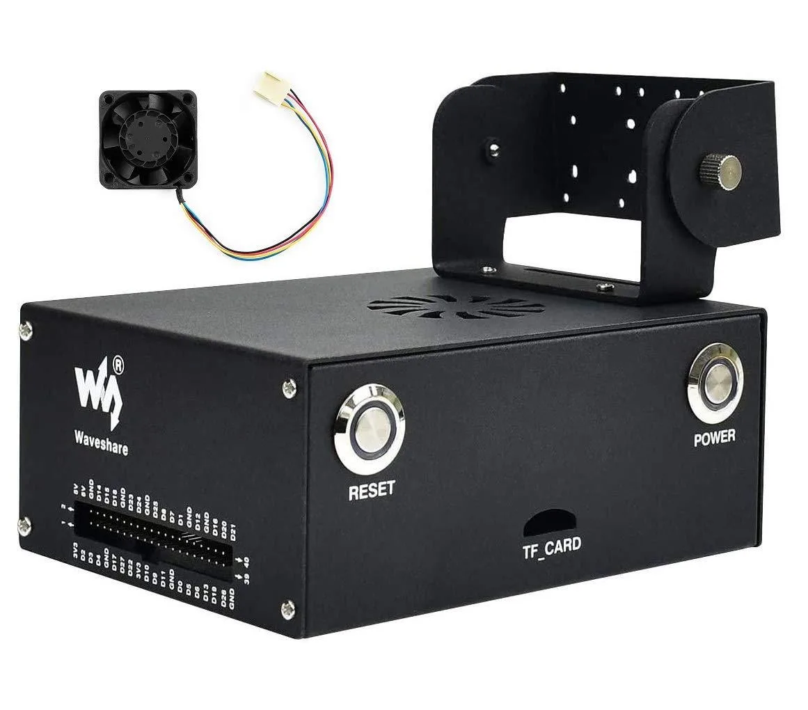 LORDWORLD LORDWORLD Metal Case C Enclosure with Fan for Jetson Nano B01 — foto produk
