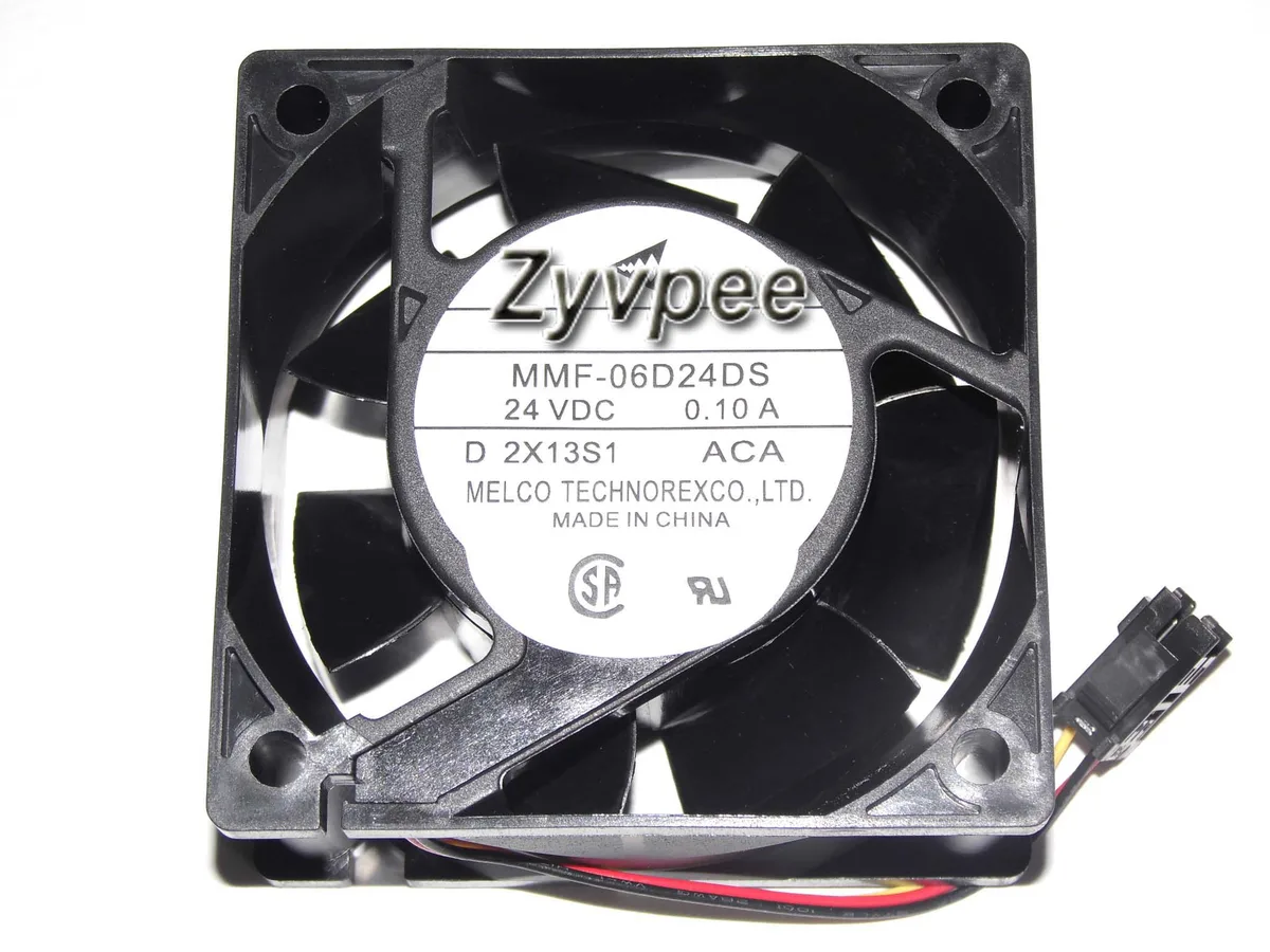 Zyvpee Zyvpee MMF-06D24DS ACA 6025 24V 0.1A 3 Pin Case Fan — product photo