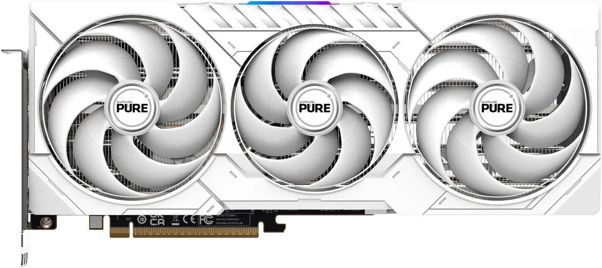 Sapphire Tech Sapphire Tech PURE Radeon RX 9070 XT 16GB GDDR6 graphics card — photo du produit