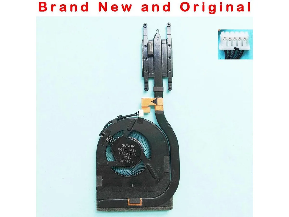 New CPU cooler for Lenovo ThinkPad T470 with fan and heatsink assembly