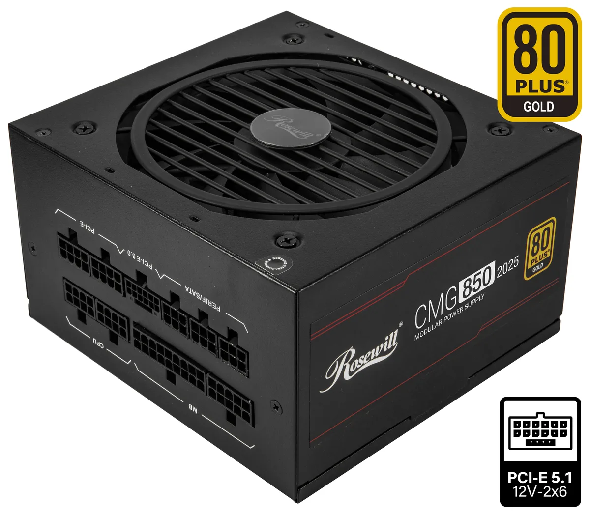 Rosewill Rosewill CMG850 850W ATX 3.0 3.1 80+ Gold Full Modular Power Supply — product photo