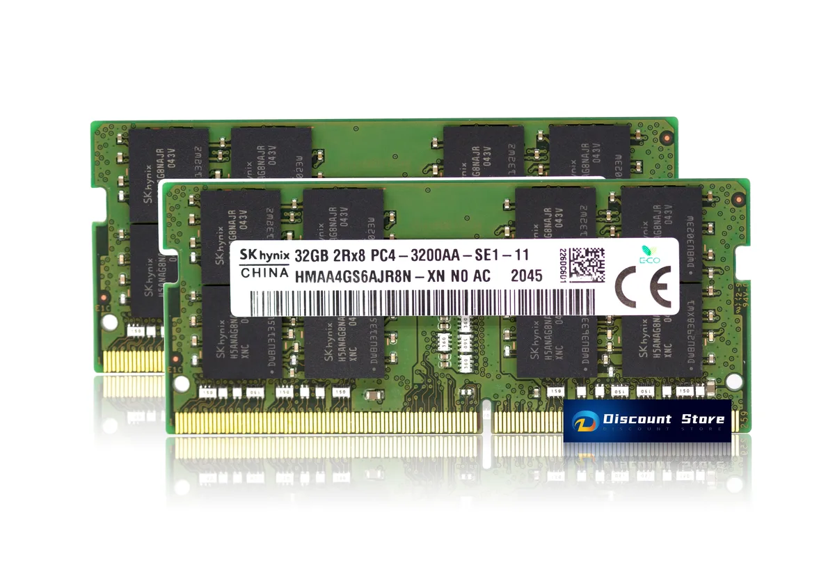 SK hynix SK hynix HMAA4GS6AJR8N-XN 64GB (2x32GB) DDR4 3200MHz laptop RAM — product photo