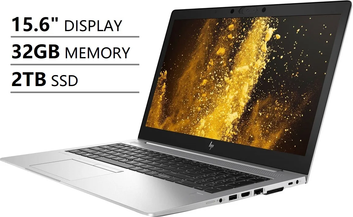 HP HP EliteBook 850 G6 laptop i7-8565U 32GB 2TB 15.6 — photo du produit