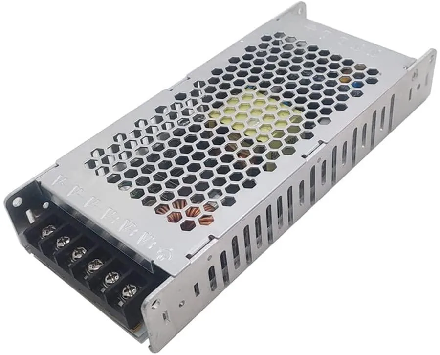 Silver ultra-thin metal power supply unit