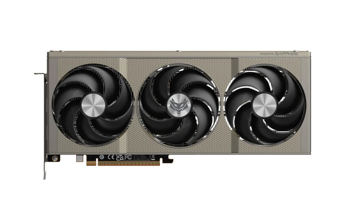 Sapphire Tech Sapphire Tech NITRO+ Radeon RX 9060 XT 16GB GDDR6 graphics card — product photo
