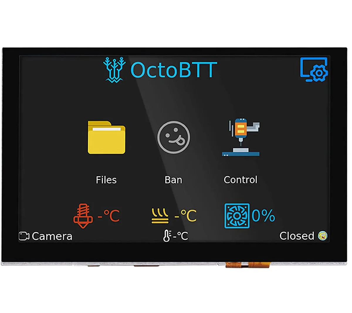 WaveShare WaveShare PITFT50 V2.0 5 inch 800x480 DSI Touch Screen — снимка на продукта