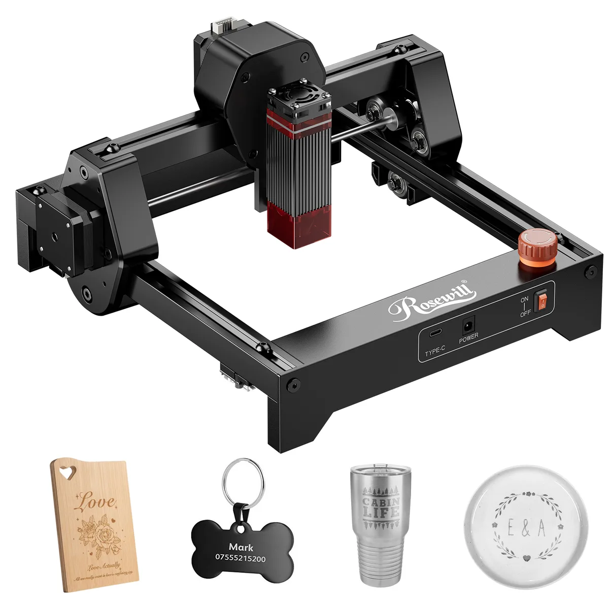 Rosewill Rosewill Ray6mini_3.5W 3.5W 130x140mm 12000mm/min laser engraver — product photo