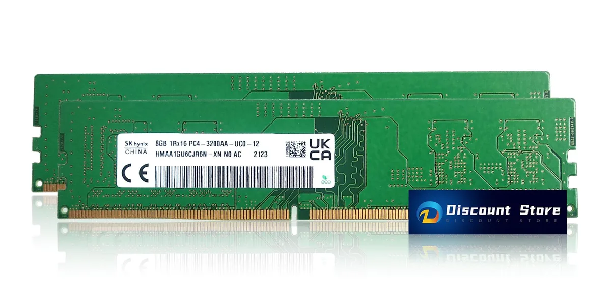 SK hynix SK hynix 16GB (2x8GB) DDR4-3200 CL22 Desktop RAM — product photo