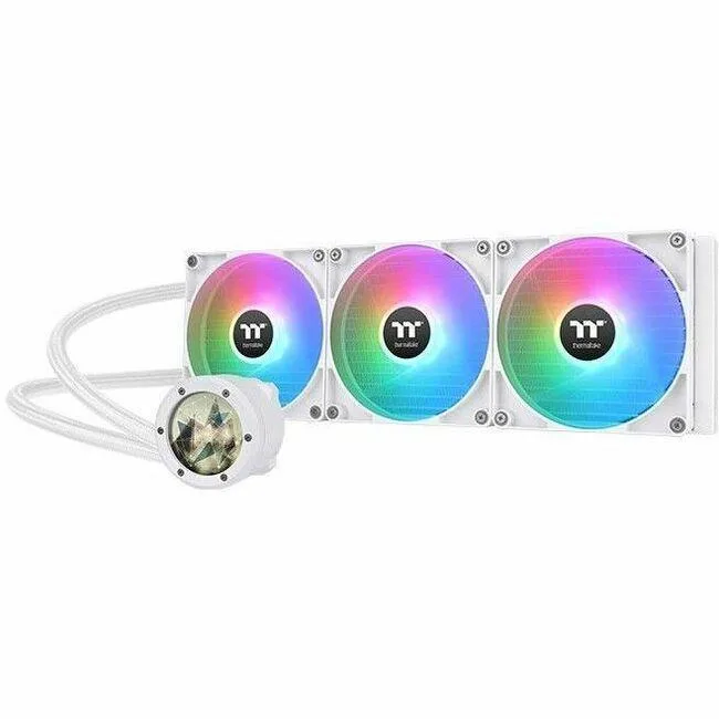 Thermaltake Thermaltake TH420 V2 Ultra ARGB Snow CL-W407-PL14SW-A liquid cooler — product photo